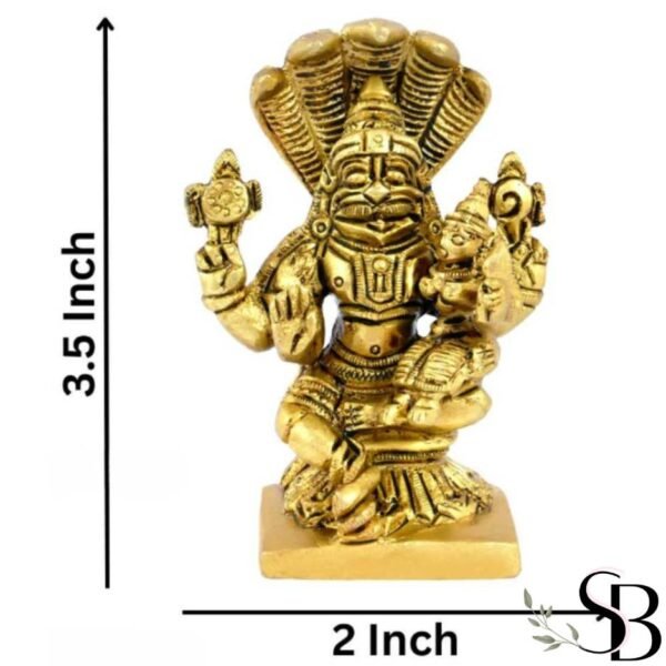 Lakshmi Narasimha Brass Idol