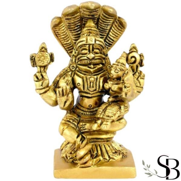Lakshmi Narasimha Brass Idol