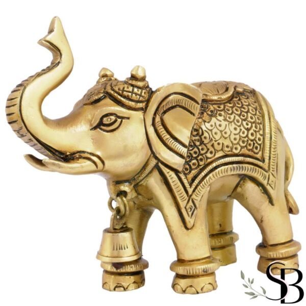 Elephant Figurines with Trunk Up