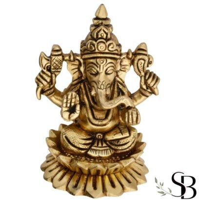 Ganesh Sitting on Lotus