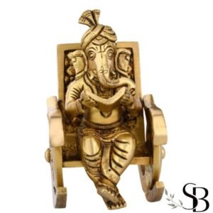 Ganesha Sitting on Chair