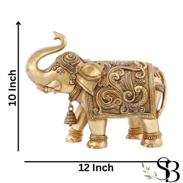 Brass Elephant Big Size