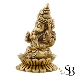 Ganesh Sitting on Lotus
