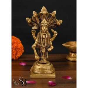 Lord Vishnu Brass Idol