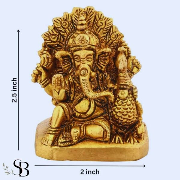 Ganesha with Peacock