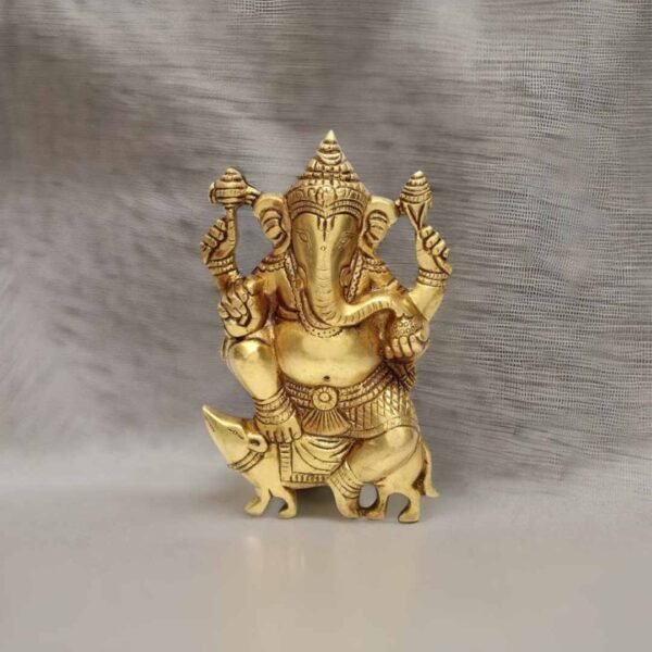 Brass Ganesha Statue