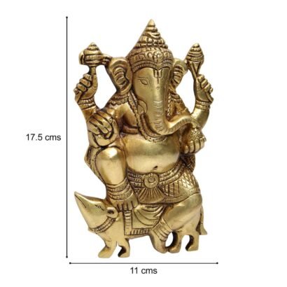 Brass Ganesha Statue